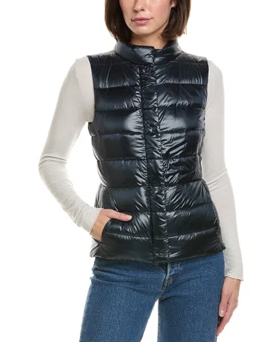 Herno Puffer Down Vest In Blue