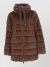 Herno Puffer Jacket In Brown