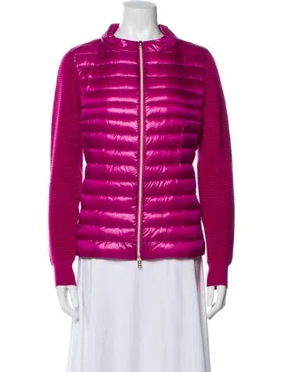 Pre-owned Herno Puffer Jacket W/ Tags In Pink