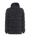Herno Legend Man Puffer Midnight Blue Size 34 Polyamide In Black