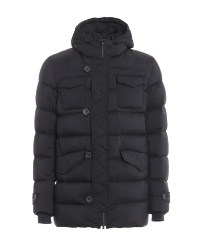 HERNO HERNO BUTTON DETAILED PUFFER JACKET
