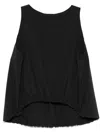 Herno Puffer Tank Top In Black