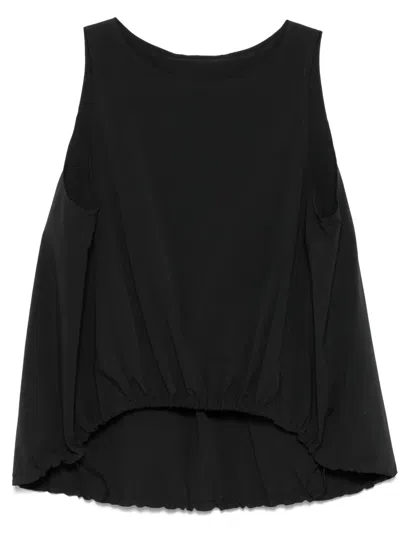 Herno Puffer Tank Top In Black