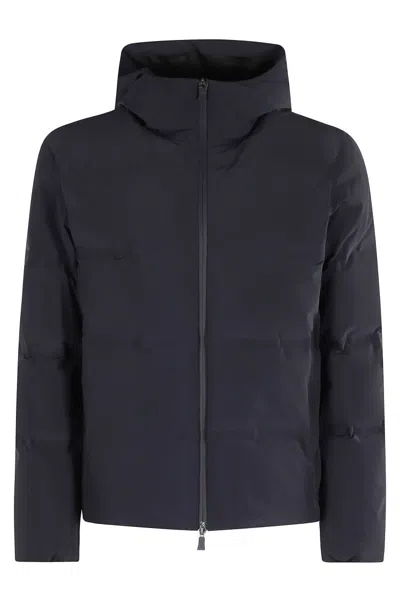 HERNO PUFFY HOODED JACKET WITH DOUBLE-SLIDER CLOSURE