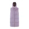 Herno Purple Polyamide Coat In Purple