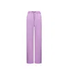 Herno Purple Polyester Casual Pants In Purple
