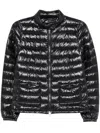 Herno Black Down Jacket In Black