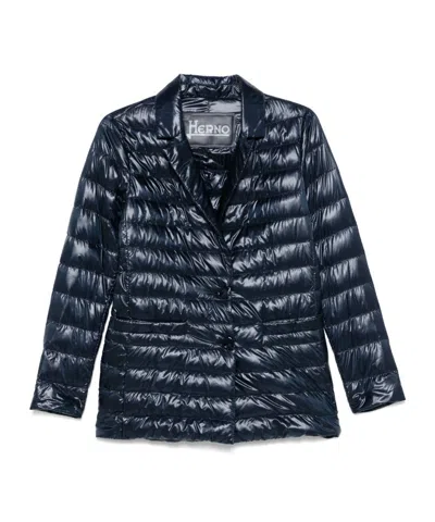 HERNO HERNO QUILTED BLAZER JACKET