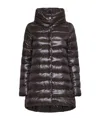 Herno Amelia Quilted Nylon Down Jacket In Black