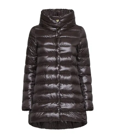 Herno Quilted Cotton Clothes In Black