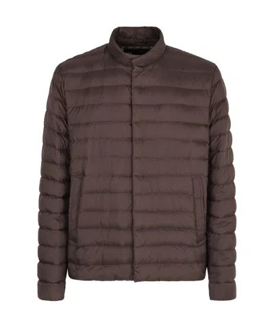Herno Quilted Cotton Clothes In Brown
