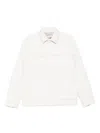 Herno Quilted Cotton Jacket With Classic Collarclosure In White
