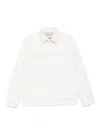 Herno Quilted Cotton Jacket With Classic Collarclosure In White