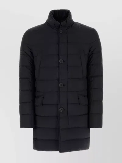 HERNO QUILTED DESIGN NYLON PADDED JACKET