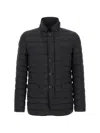 Herno Quilted Down Down Jacket In Black