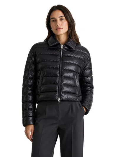 Herno Quilted Down Down Jacket In Black