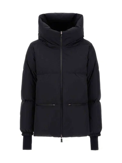 Herno Quilted Down Down Jacket In Black
