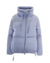 Herno Quilted Down Down Jacket In Gray