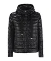 Herno Ultralight Nylon Down Jacket In Black