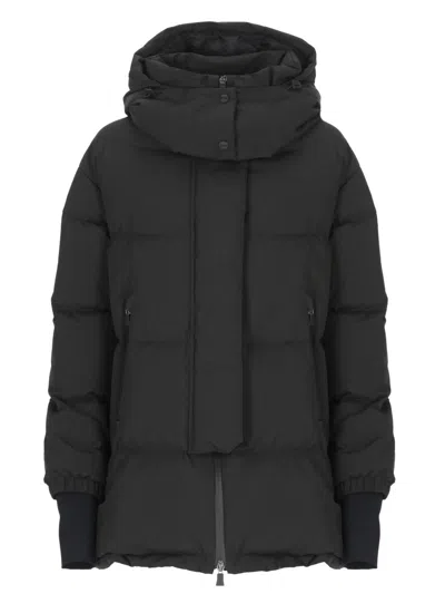 Herno Quilted Down Jacket In Black