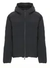Herno Men New Impact Down Jacket With Hood In Black