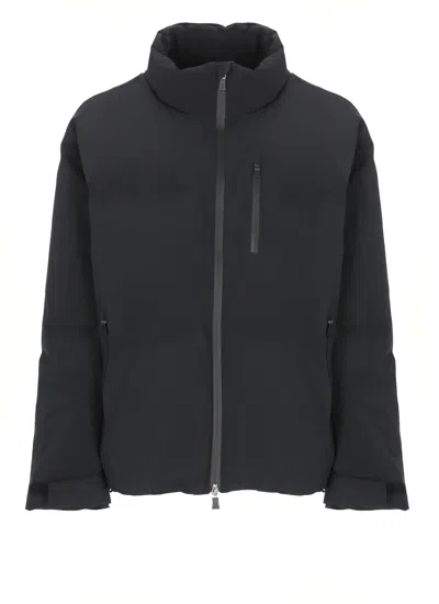 Herno Quilted Down Jacket In Black