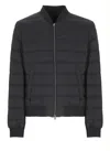 Herno Quilted Down Jacket In Black