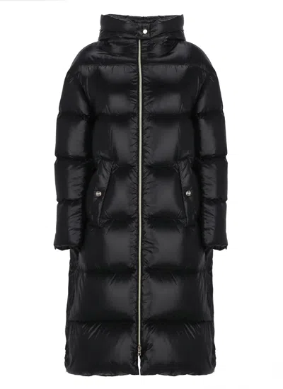 Herno Quilted Down Jacket In Black
