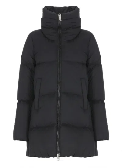 Herno Quilted Down Jacket In Black