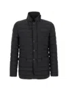 Herno Quilted Down Jacket In Black