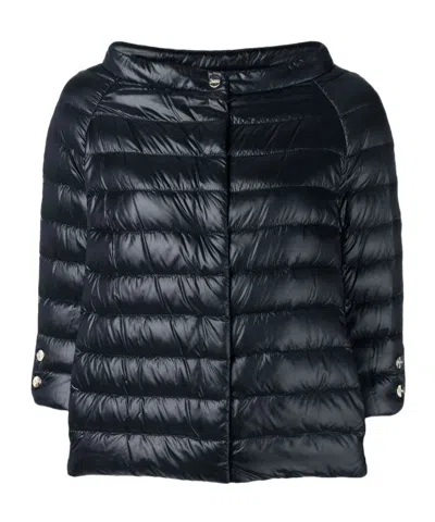 Herno Quilted Down Jacket In Black