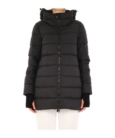 Herno Quilted Down Jacket In Black