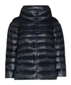 Herno Ultralight Quilted Down Jacket In Black