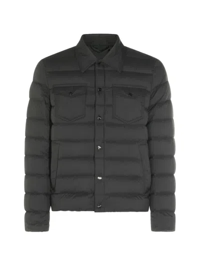 Herno Quilted Down Jacket In Black