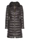 Herno Quilted Down Jacket In Black