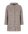 Herno Rossella Down Jacket In Gray