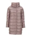 Herno Quilted Down Jacket In Neutral