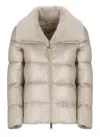 Herno Chantilly Down Jacket With Ultralight Nylon In Neutral