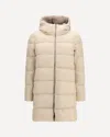 Herno Quilted Down Jacket In Neutral