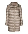 Herno Dora Puffer Jacket In Nude