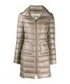 Herno Maria Zipped Jacket In Nude