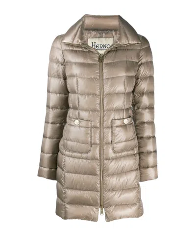 HERNO QUILTED DOWN JACKET