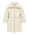 Herno Quilted Down Jacket In Orange