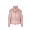 Herno Multicolor Polyamide Jackets And Coat In Pink