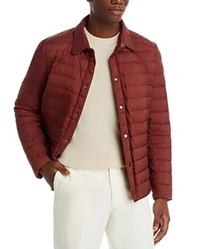 Herno Quilted Down Jacket In Red
