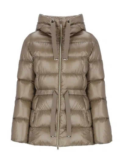 Herno Quilted Down Jacket In Multi
