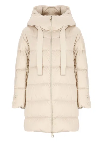 Herno Quilted Down Jacket In White