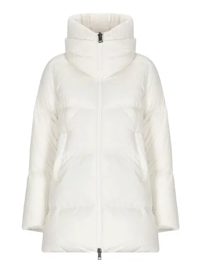 Herno Quilted Down Jacket In White