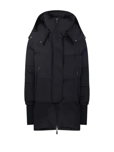 HERNO QUILTED DOWN JACKET WITH DETACHABLE HOOD