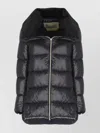 Herno A Shape Ultralight Down Jacket With Eco Fur Collar